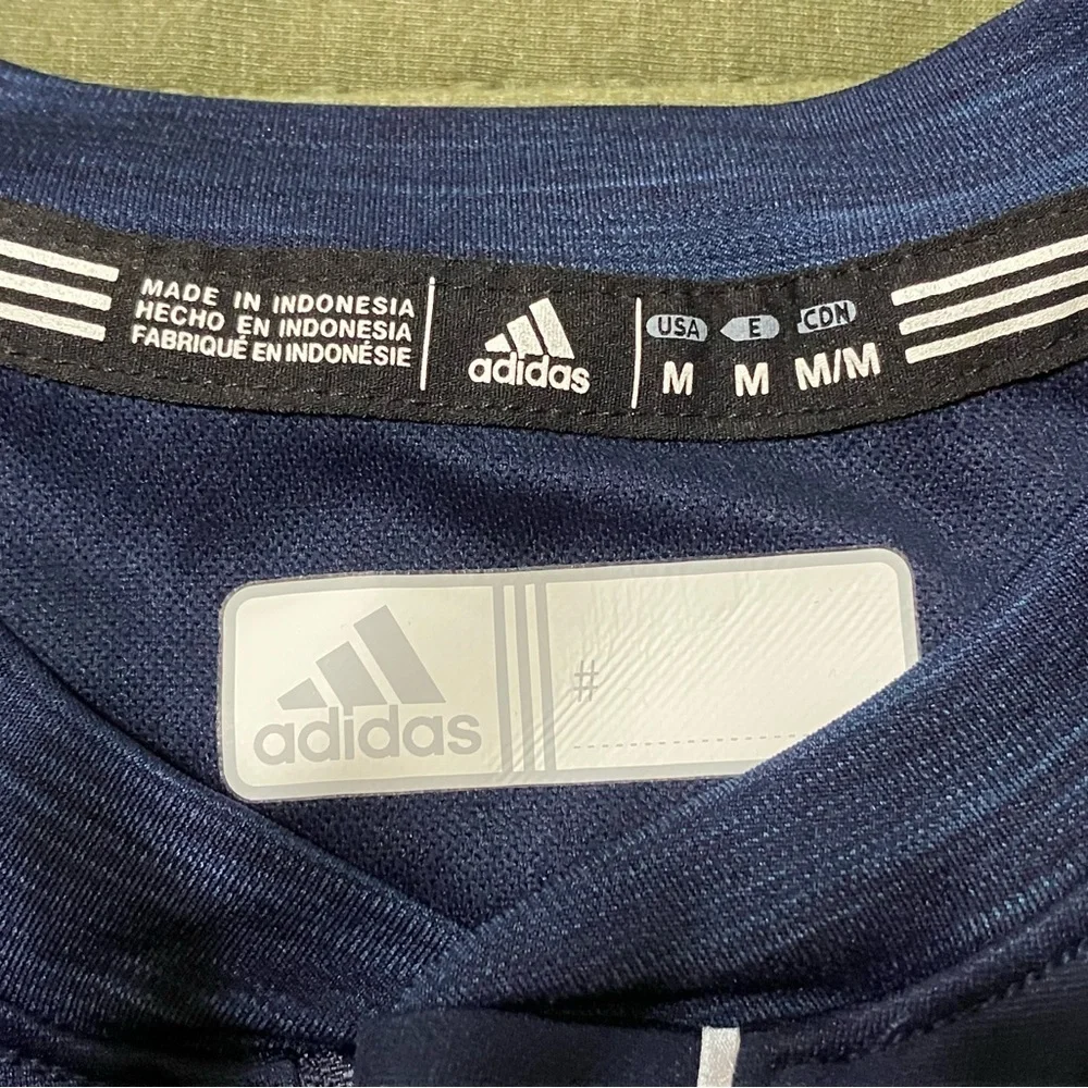 Adidas Men's Navy Polo Shirt